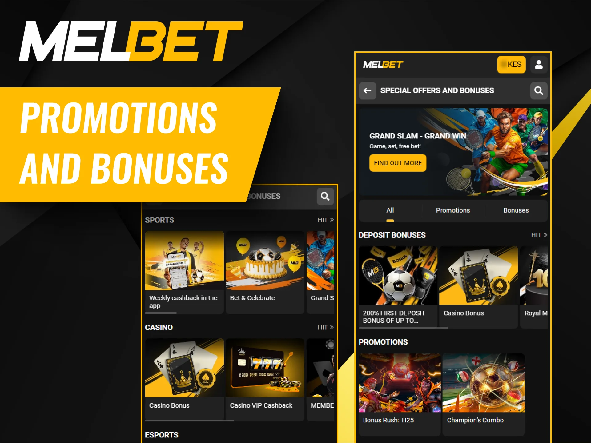 Melbet Kenya offers a variety of exciting bonuses for registered players.