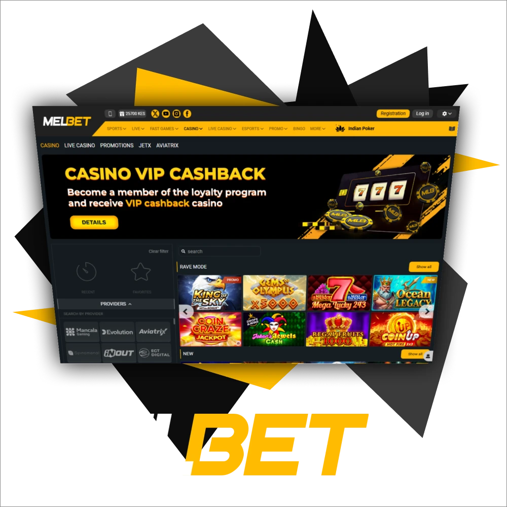 Melbet Casino Kenya offers a variety of games that will keep you entertained.