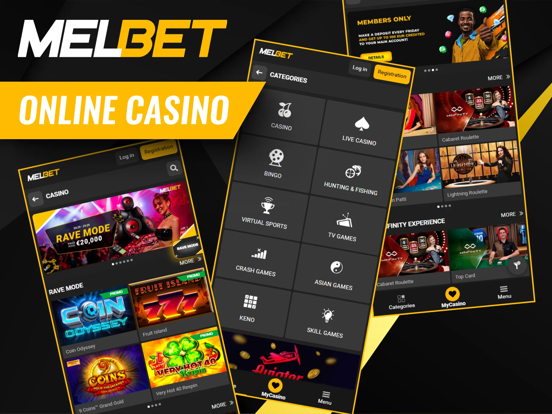 The Melbet Casino section in Kenya offers a wide range of games for all players.