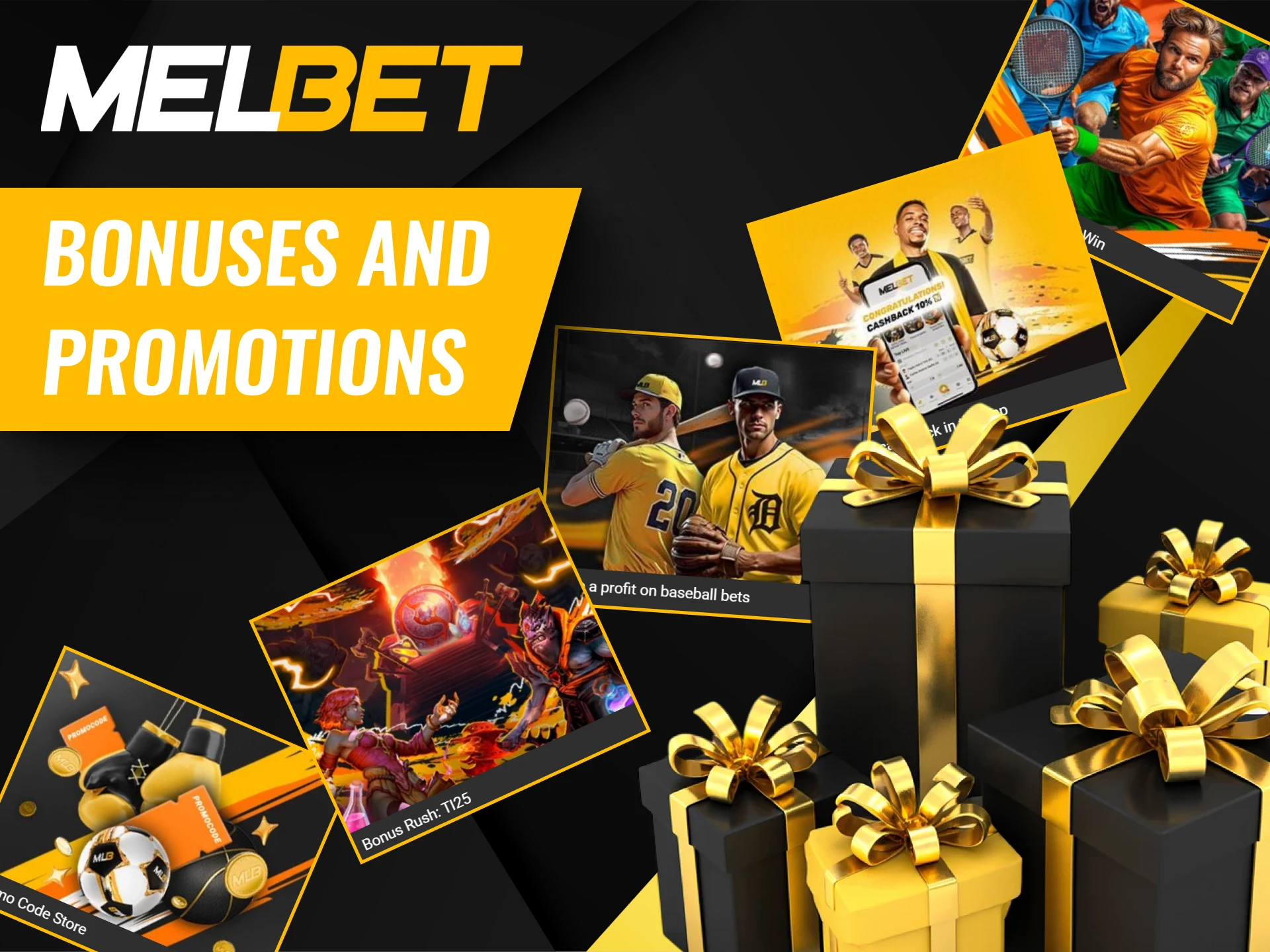 In addition to the welcome bonus, Melbet offers many other bonuses for registered users.