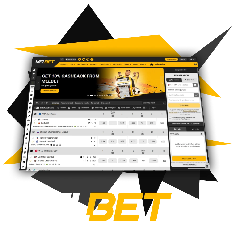Place your bets at Melbet Kenya and have fun.