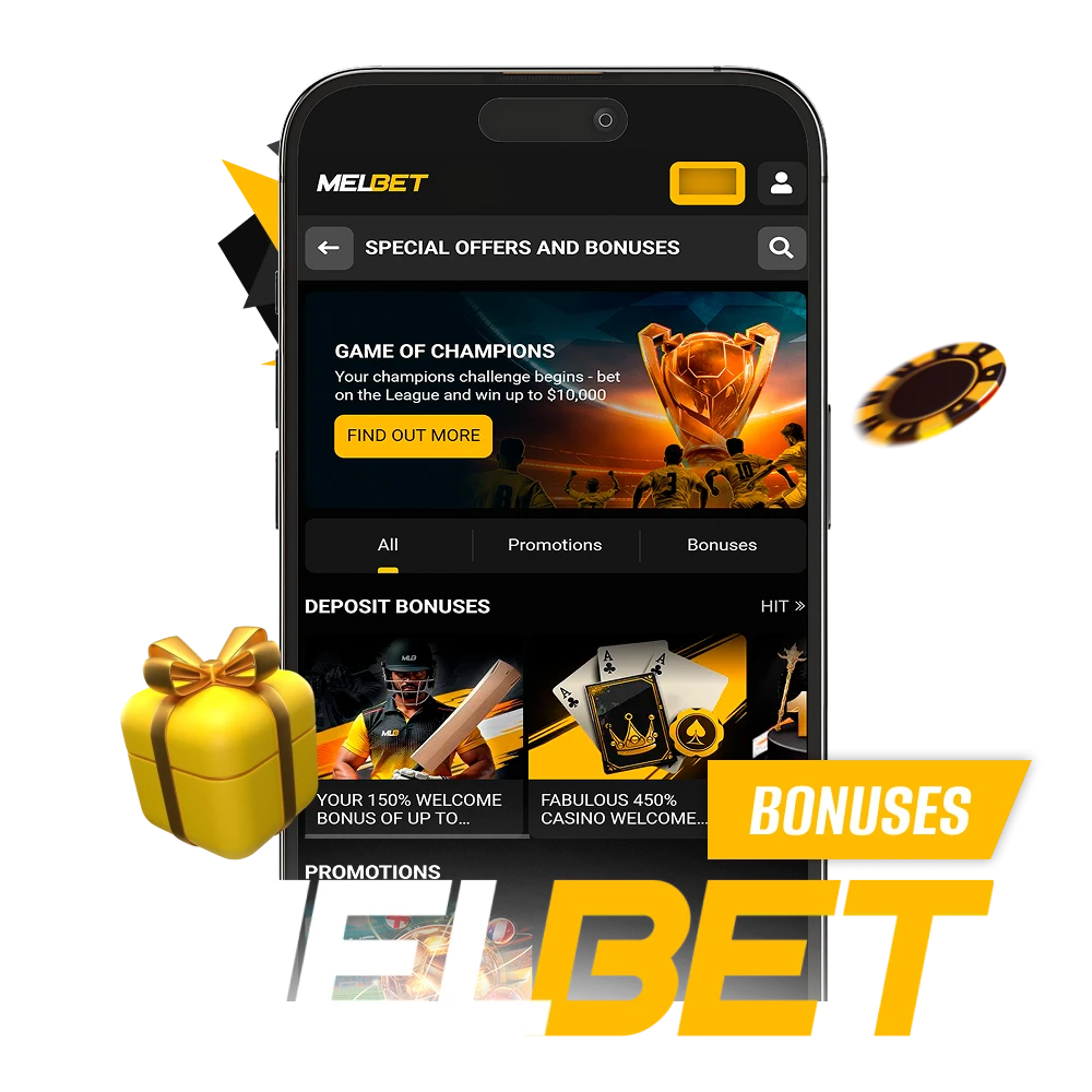 Melbet Kenya provides players with many bonuses for a strong start.