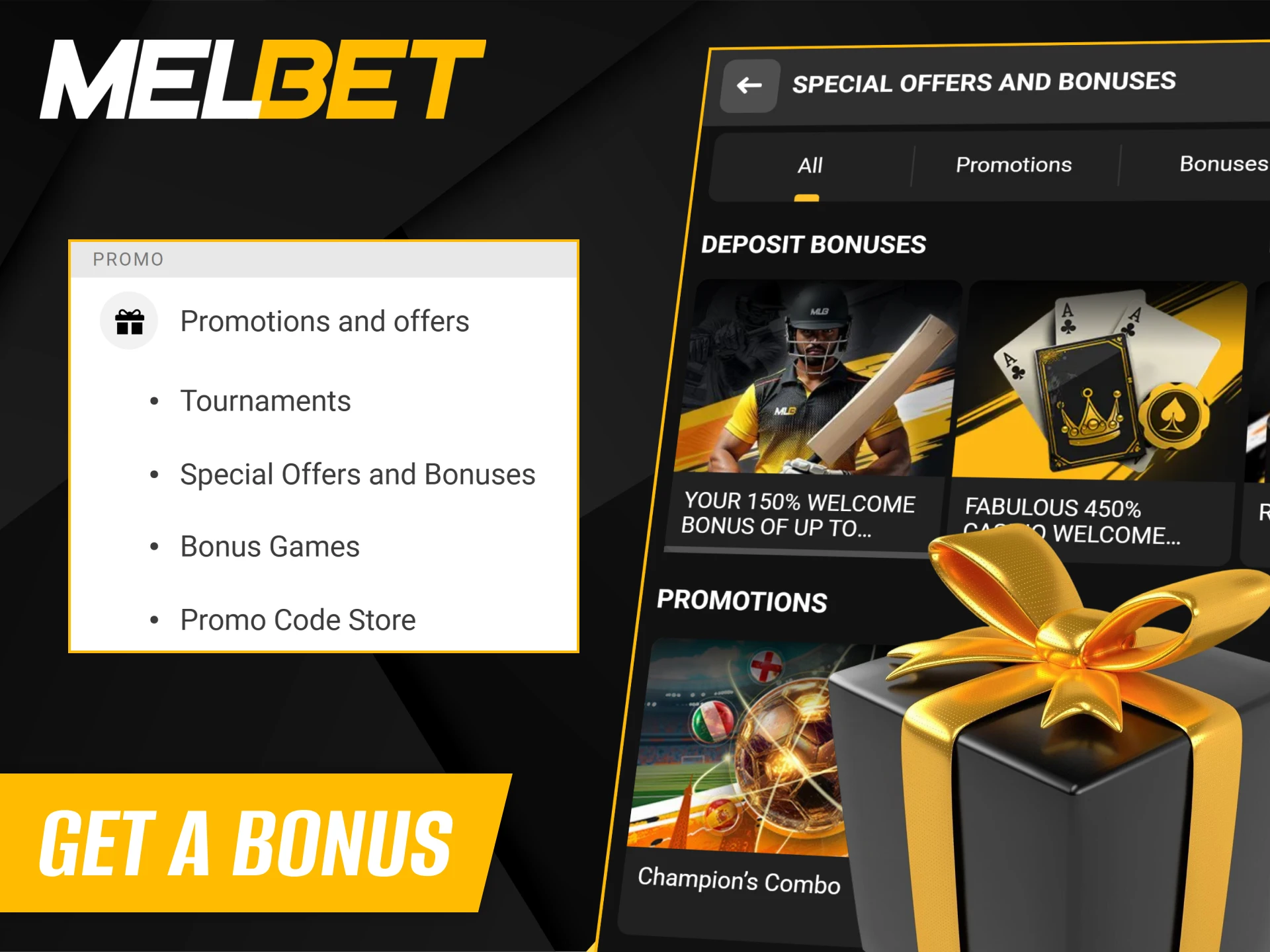You can easily get a Melbet bonus by following these simple steps.
